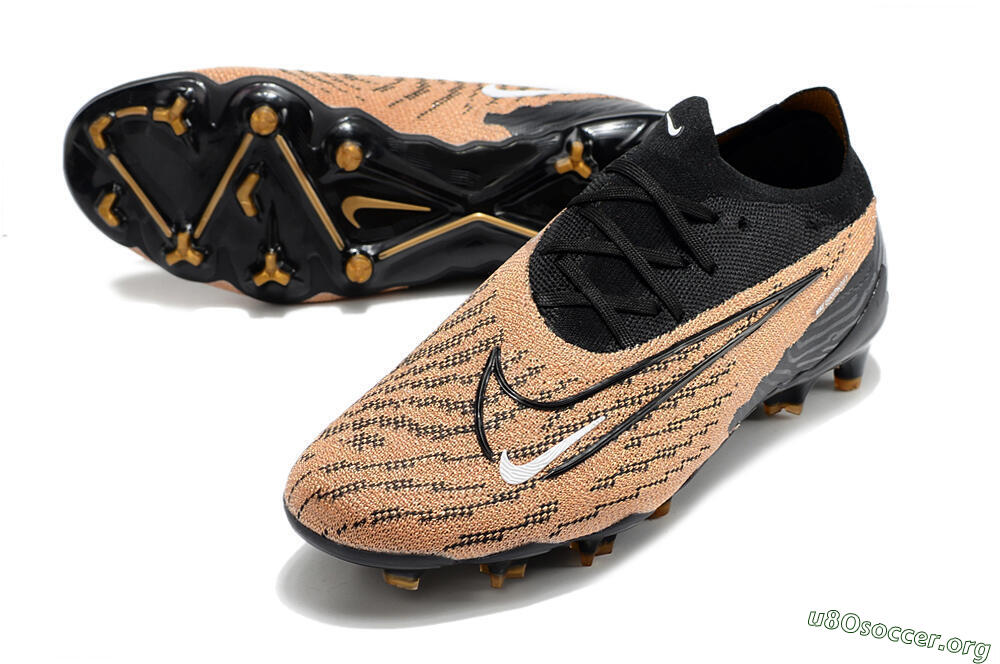 Nike Phantom GX Elite FG Football Boots - Brown/Black 0