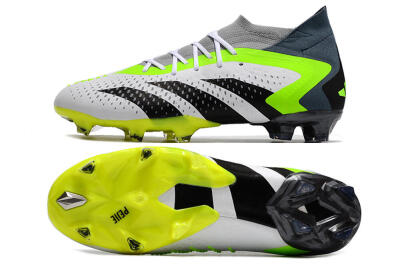 Adidas Predator Accuracy 23.1 FG Football Boots - Grey/Green/Black