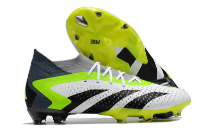 Adidas Predator Accuracy 23.1 FG Football Boots - Grey/Green/Black