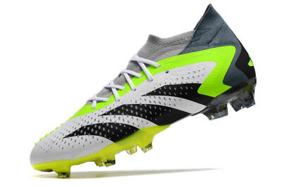 Adidas Predator Accuracy 23.1 FG Football Boots - Grey/Green/Black