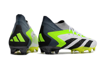 Adidas Predator Accuracy 23.1 FG Football Boots - Grey/Green/Black