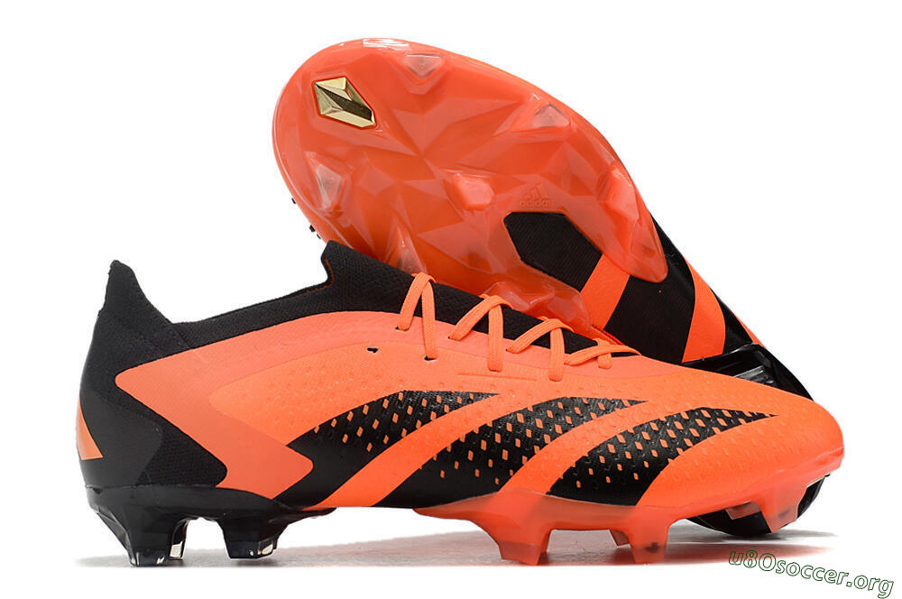 Adidas Predator Accuracy 23.1 FG Football Boots - Orange/Black 2