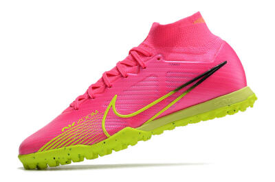 Nike Air Zoom Mercurial Superfly 9 Elite TF Football Shoes - Pink/Green/Black