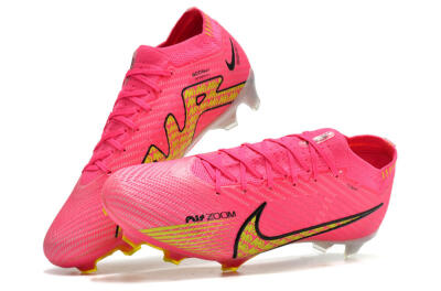 Nike Air Zoom Mercurial Vapor 15 Elite FG Football Boots - Pink/Yellow