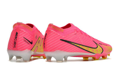 Nike Air Zoom Mercurial Vapor 15 Elite FG Football Boots - Pink/Yellow