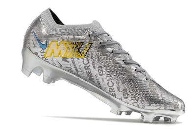 Nike Air Zoom Mercurial Vapor 15 Elite FG Football Boots - Silver/Gold