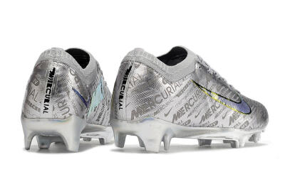 Nike Air Zoom Mercurial Vapor 15 Elite FG Football Boots - Silver/Gold