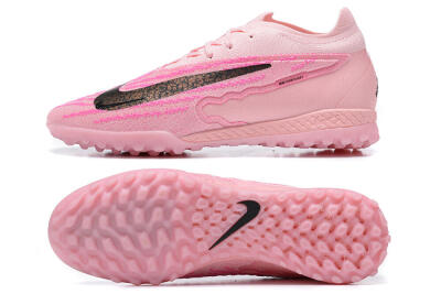 Nike Phantom GX Elite TF Football Shoes - Pink/Black/Gold