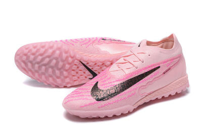 Nike Phantom GX Elite TF Football Shoes - Pink/Black/Gold