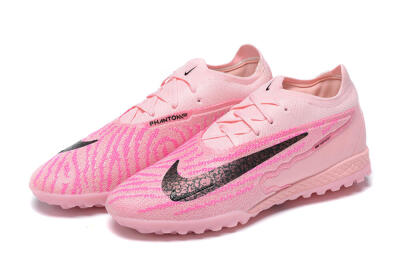 Nike Phantom GX Elite TF Football Shoes - Pink/Black/Gold
