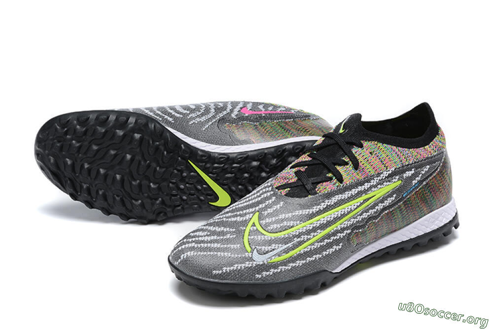 Nike Phantom GX Elite TF Football Shoes - Black/Yellow/Rainbow 0