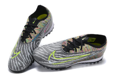 Nike Phantom GX Elite TF Football Shoes - Black/Yellow/Rainbow