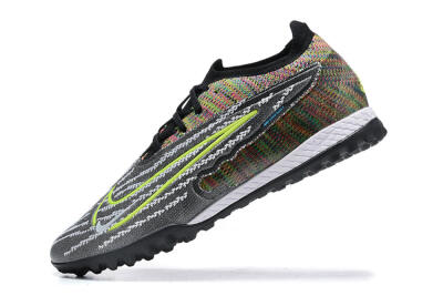 Nike Phantom GX Elite TF Football Shoes - Black/Yellow/Rainbow