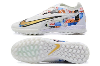 Harry Kane x Nike Phantom GX Elite TF Football Shoes - White/Gold/Black