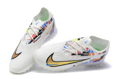 Harry Kane x Nike Phantom GX Elite TF Football Shoes - White/Gold/Black