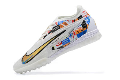 Harry Kane x Nike Phantom GX Elite TF Football Shoes - White/Gold/Black