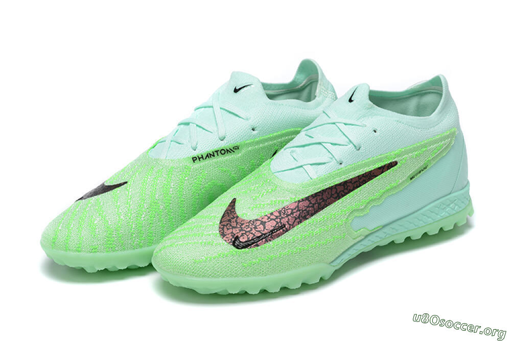Nike Phantom GX Elite TF Football Shoes - Green/Black 8
