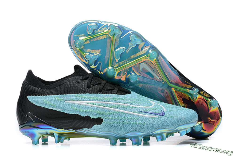 Nike Phantom GX Elite FG Football Boots - Blue/Black/White 2