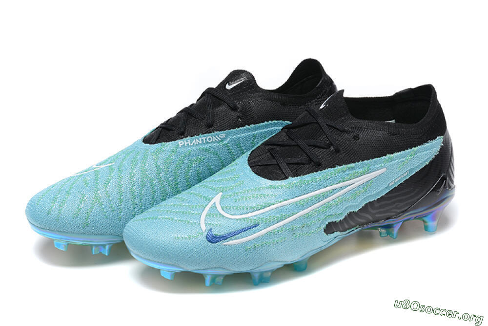 Nike Phantom GX Elite FG Football Boots - Blue/Black/White 9
