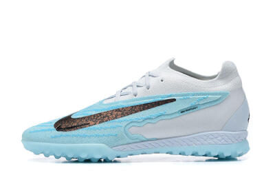 Nike Phantom GX Elite TF Football Shoes - White/Blue/Black