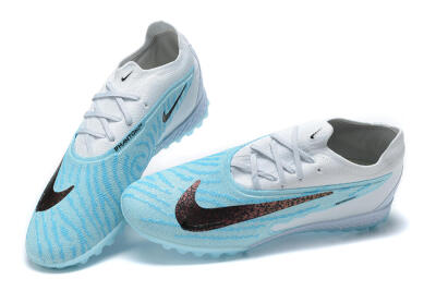Nike Phantom GX Elite TF Football Shoes - White/Blue/Black