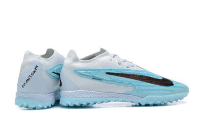 Nike Phantom GX Elite TF Football Shoes - White/Blue/Black