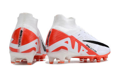 Nike Air Zoom Mercurial Superfly 9 Elite AG Football Boots - White/Red/Black