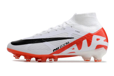Nike Air Zoom Mercurial Superfly 9 Elite AG Football Boots - White/Red/Black