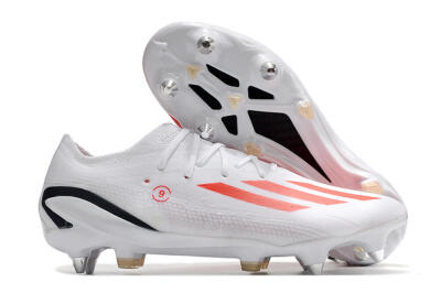 Adidas X Speedportal.1 SG Football Boots - White/Orange/Black