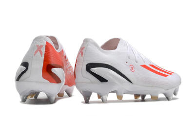 Adidas X Speedportal.1 SG Football Boots - White/Orange/Black