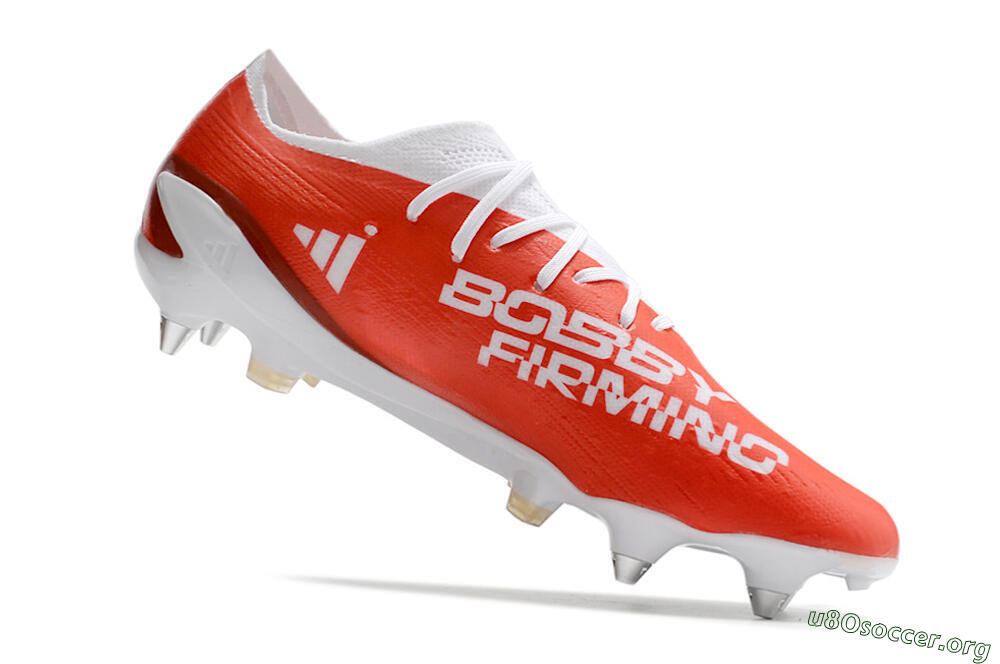 Adidas X Speedportal.1 SG Football Boots - White/Orange/Black 4