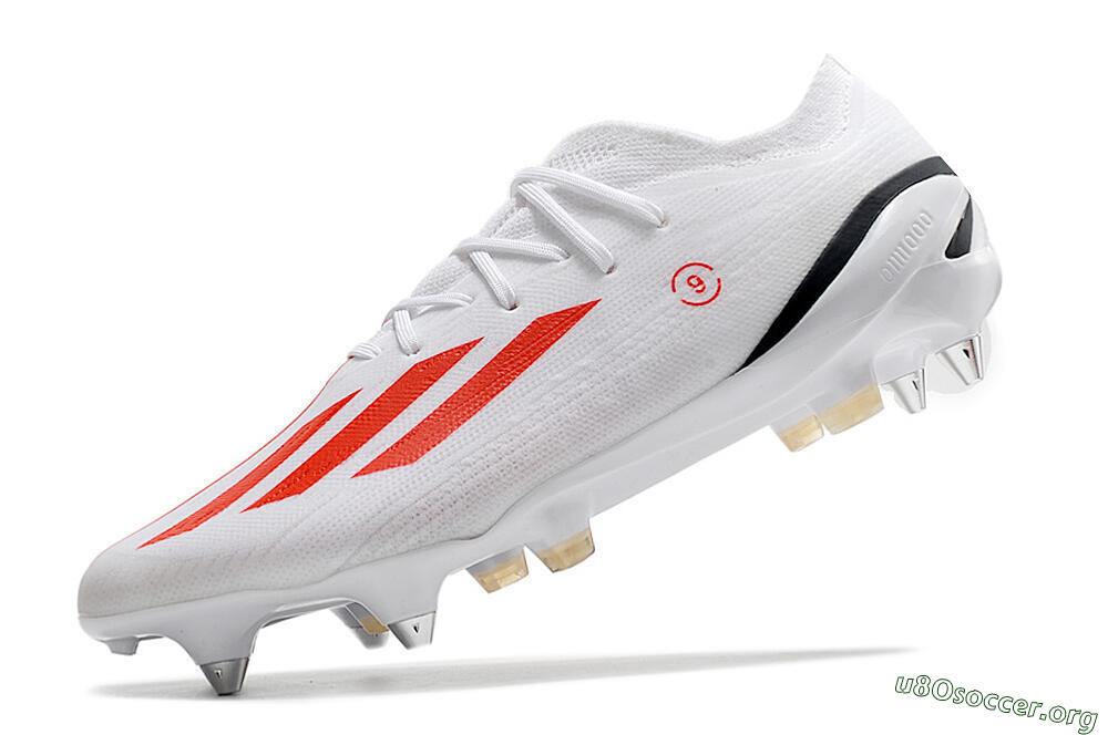 Adidas X Speedportal.1 SG Football Boots - White/Orange/Black 5