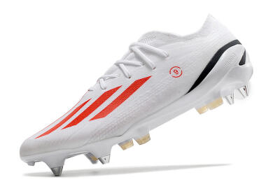 Adidas X Speedportal.1 SG Football Boots - White/Orange/Black
