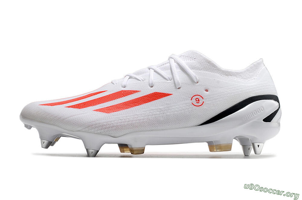 Adidas X Speedportal.1 SG Football Boots - White/Orange/Black 3