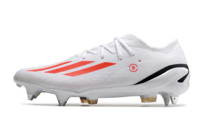 Adidas X Speedportal.1 SG Football Boots - White/Orange/Black