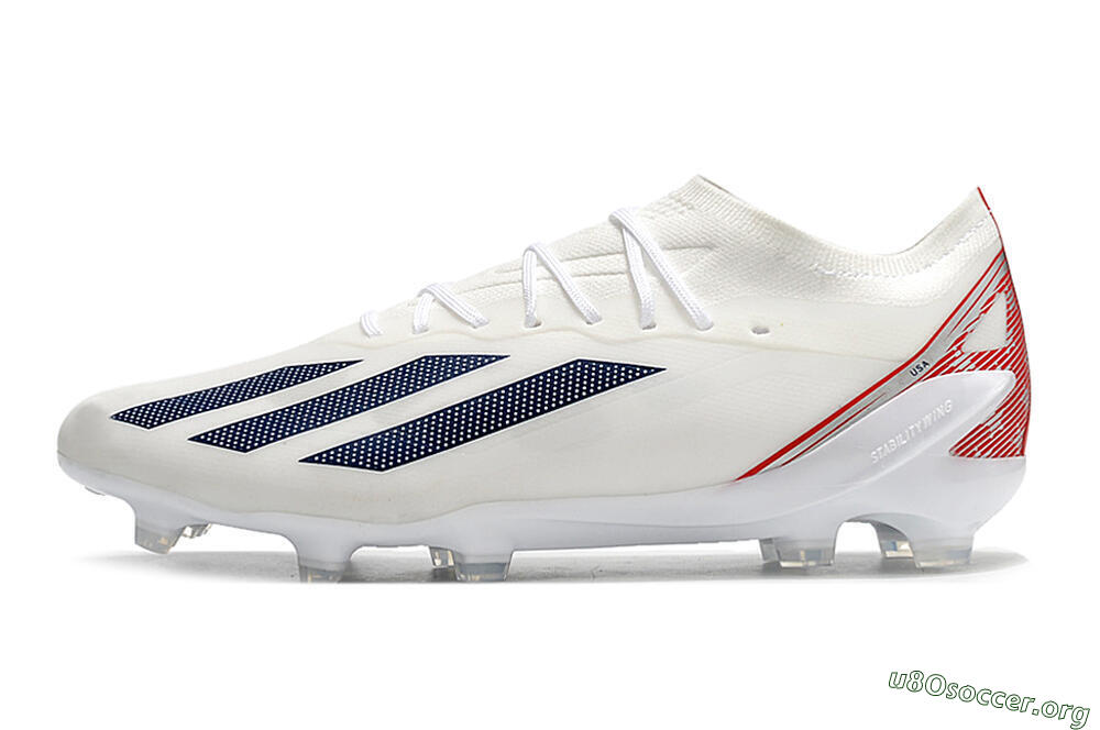 Adidas X Speedportal.1 UAS FG Football Boots - White/Black/Red 3