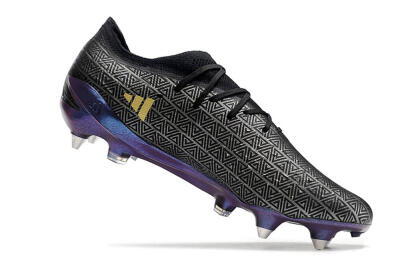 Adidas X Speedportal.1 FG Football Boots - Black/Sliver/Purple