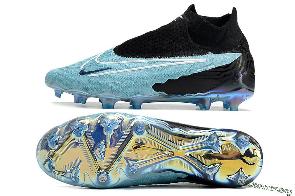 Nike Phantom GX Elite FG Football Boots - Blue/Black 1