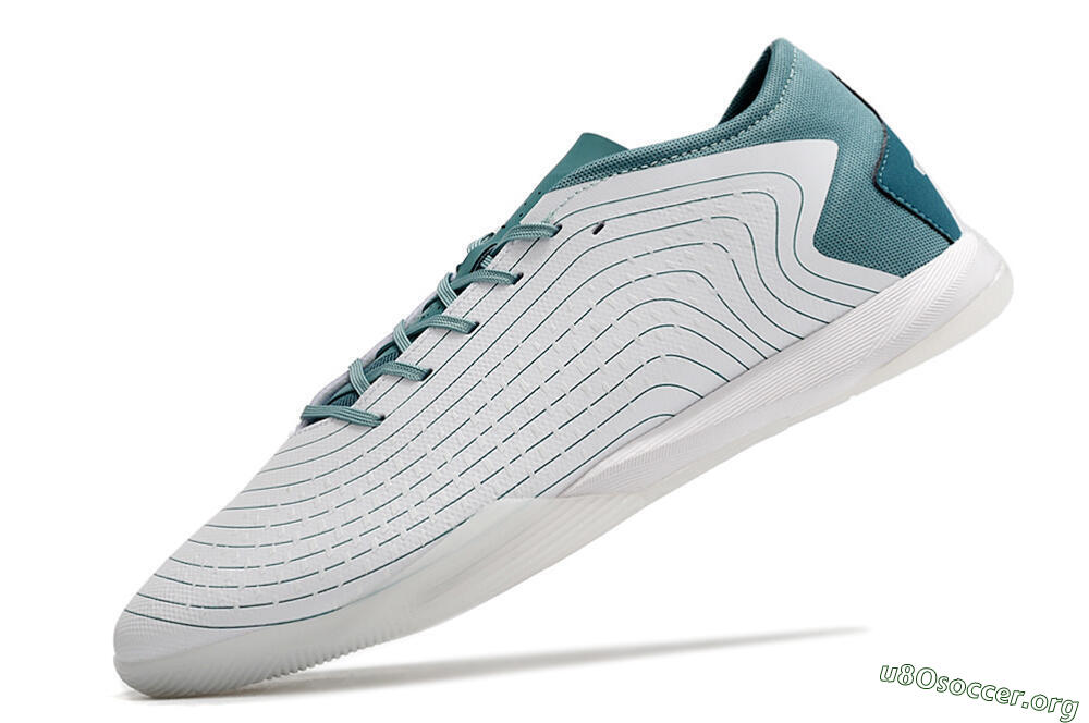 Adidas Predator Accuracy.3 IC Football Shoes - White/Blue 5