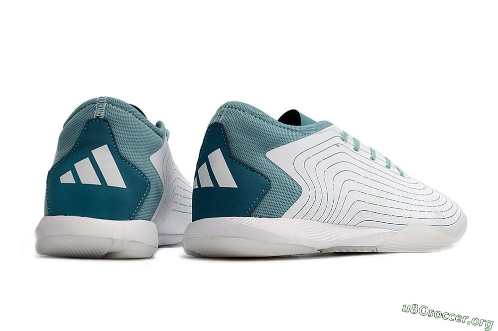 Adidas Predator Accuracy.3 IC Football Shoes - White/Blue 6
