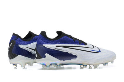 Nike Phantom GX Elite FG Football Boots - White/Blue/Black