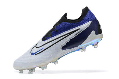 Nike Phantom GX Elite FG Football Boots - White/Blue/Black