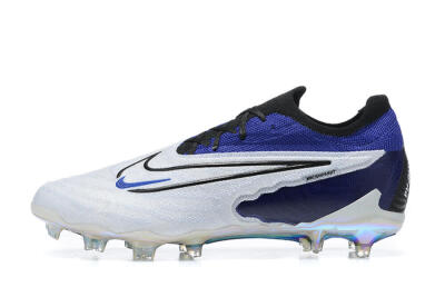 Nike Phantom GX Elite DF FG Football Boots - White/Blue/Black