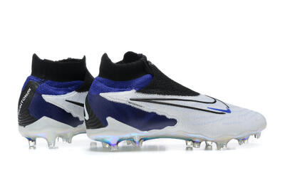 Nike Phantom GX Elite DF FG Football Boots - White/Blue/Black