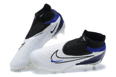 Nike Phantom GX Elite DF FG Football Boots - White/Blue/Black