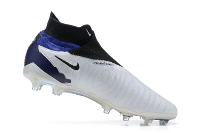 Nike Phantom GX Elite DF FG Football Boots - White/Blue/Black
