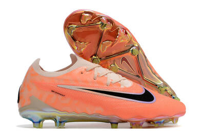 Nike Phantom GX Elite FG Football Boots - Orange/Black/Sliver