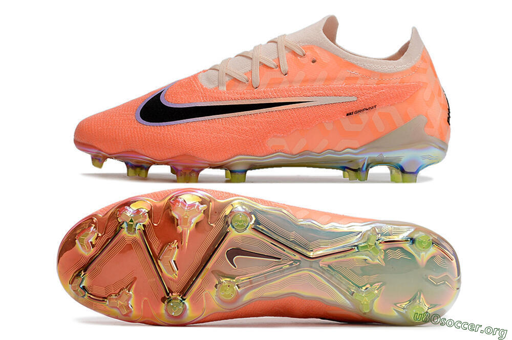 Nike Phantom GX Elite FG Football Boots - Orange/Black/Sliver 1
