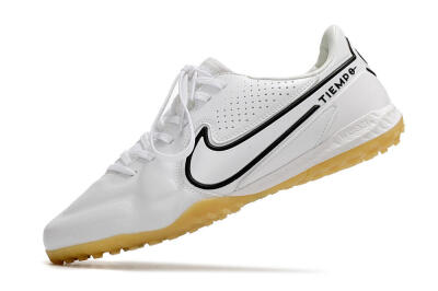 Nike React Tiempo Legend 9 Pro TF Football Shoes - White/Black