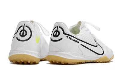 Nike React Tiempo Legend 9 Pro TF Football Shoes - White/Black